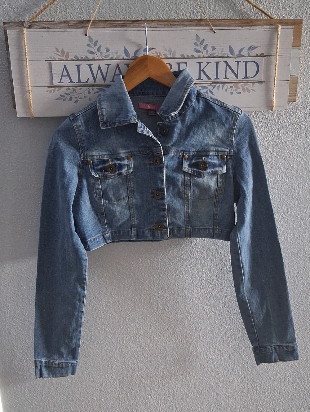 Cropped Denim Jacket